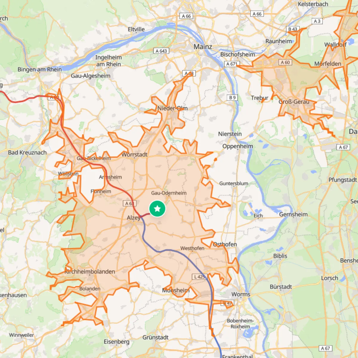 Smart Area Visualisierung